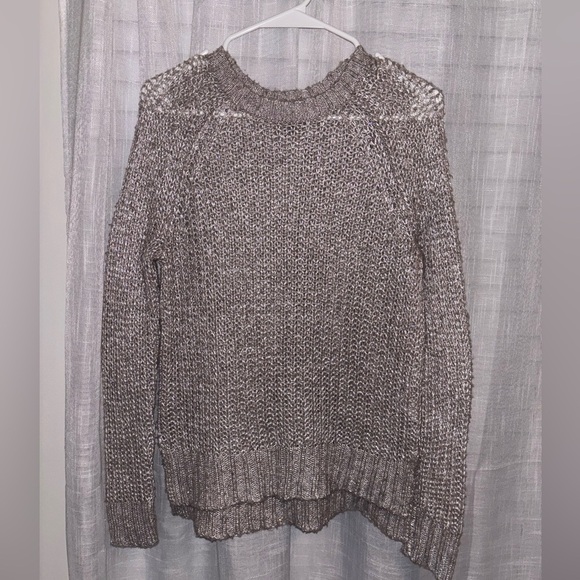 aerie Sweaters - Aerie Metallic Shimmer Knit Sweater
